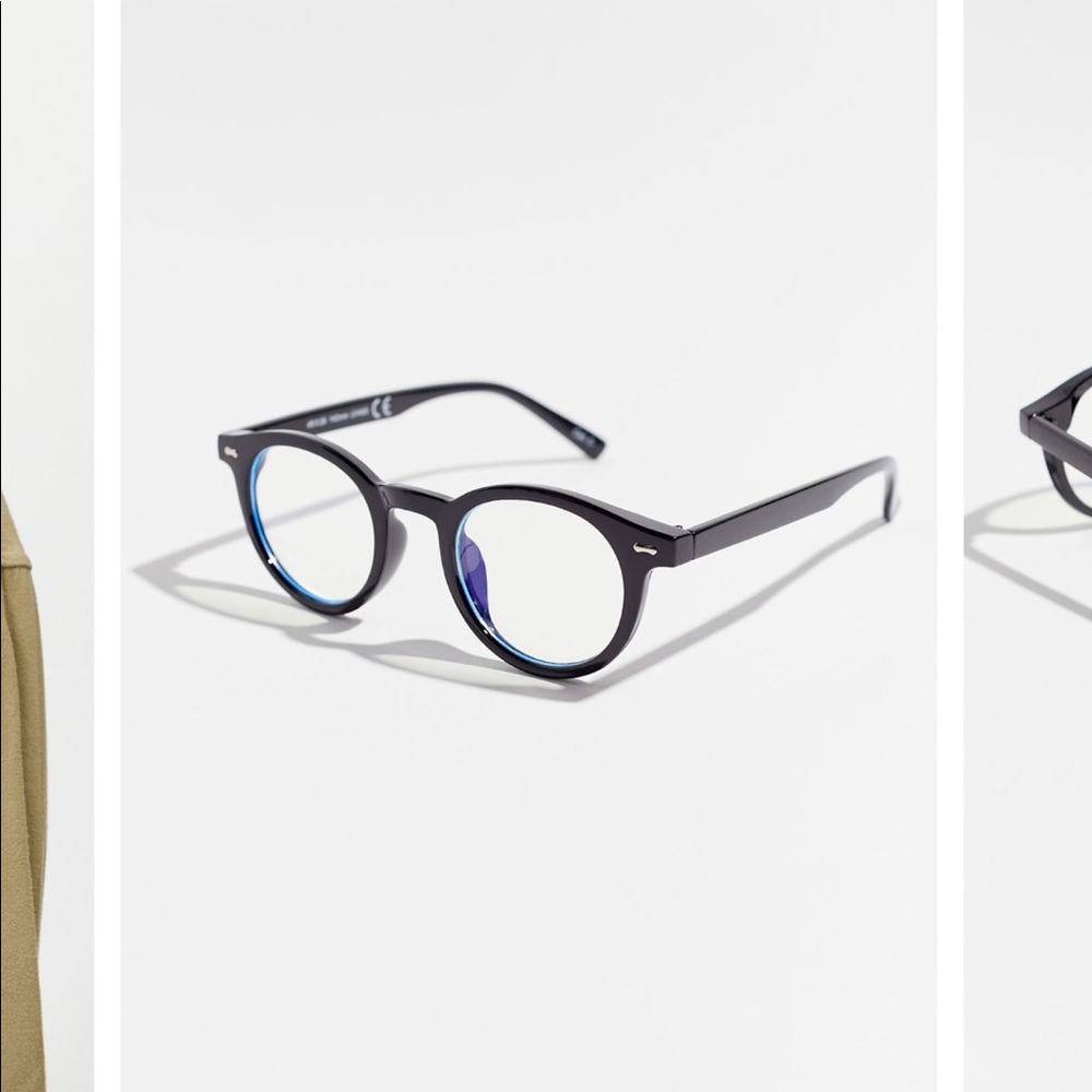 COPY - Urban Outfitters Rita Blue Light Glasses Black - Picture 2 of 6